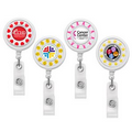Smiley Face Spinner Badge Reel (DOME)